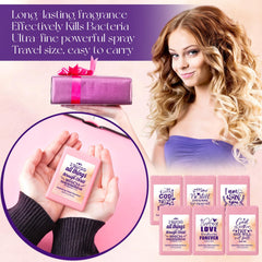 Frienda hand sanitizer set supports thoughtful religious party favors.