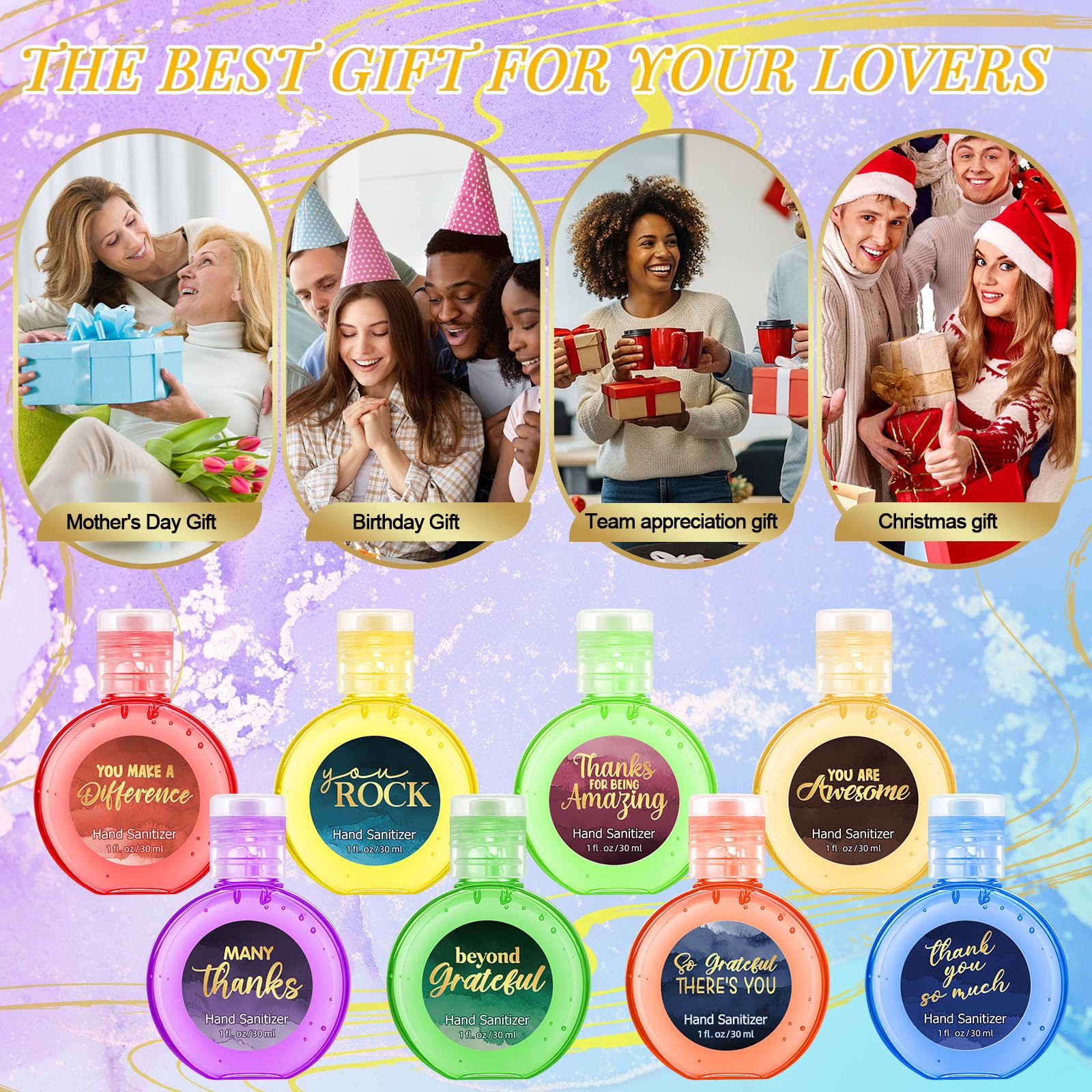 Frienda compact 1oz sanitizers for easy everyday carry