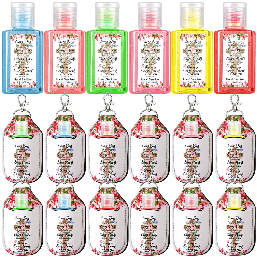 Frienda cross sanitizer bottle in pink for on-the-go freshness