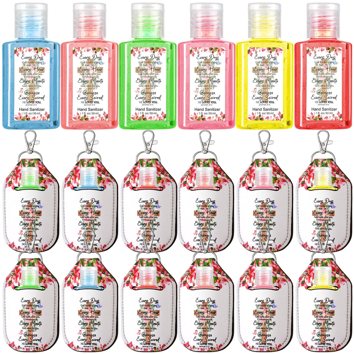 Frienda cross sanitizer bottle in pink for on-the-go freshness