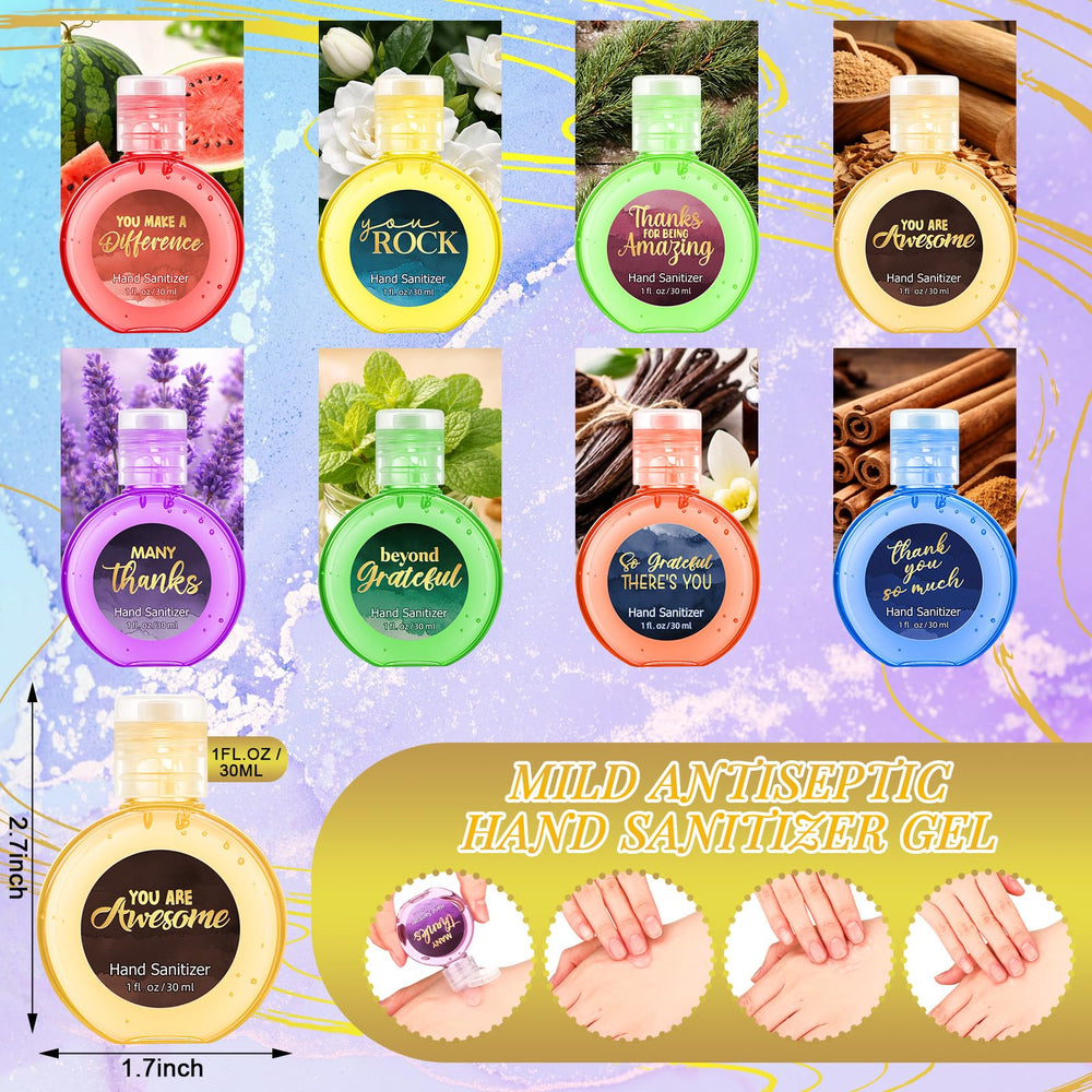 Frienda eight-scent sanitizer collection showcasing varied fragrances for daily use
