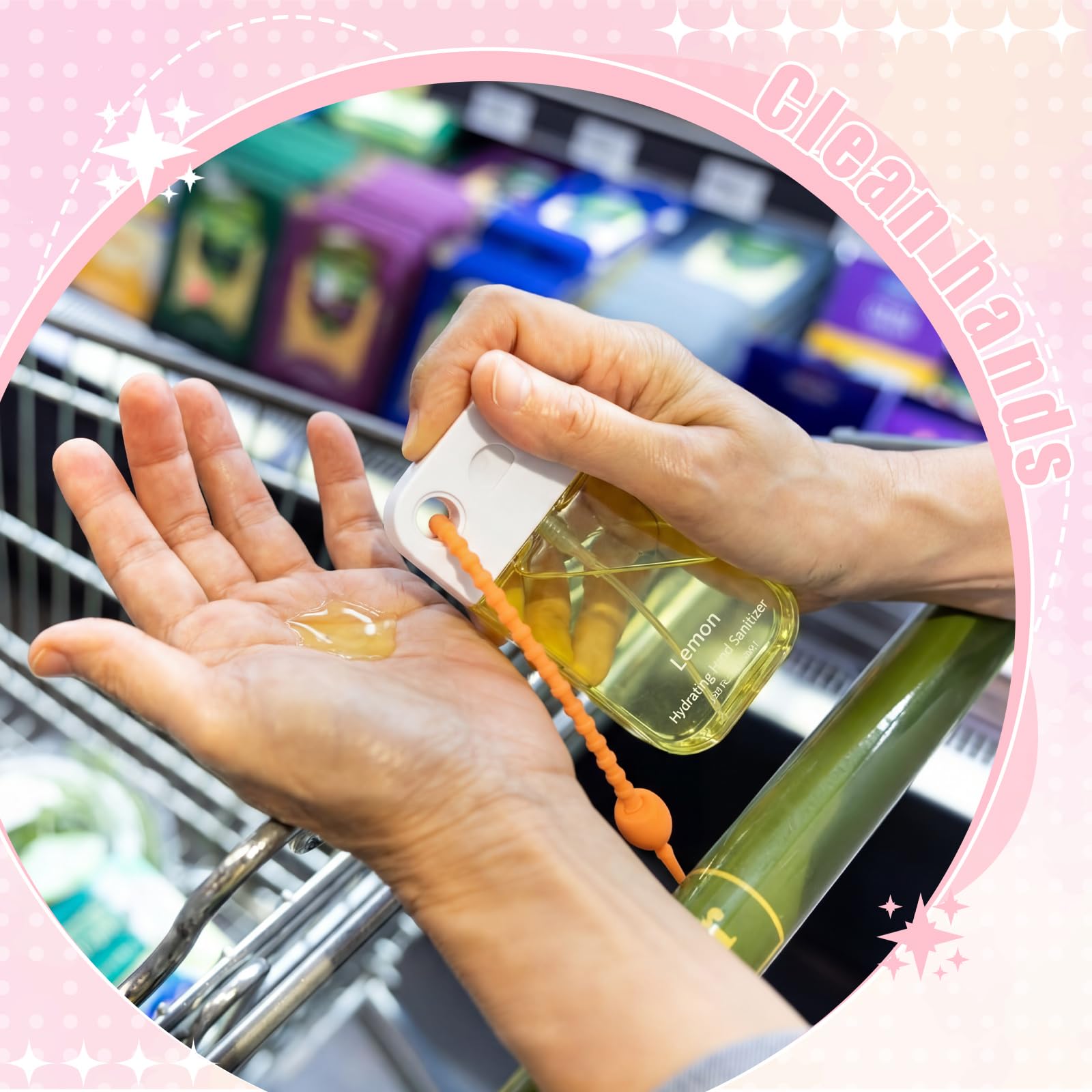 Frienda Lavender scent sanitizer offers calming aroma and quick dry