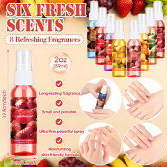 Frienda mango scented mini hand sanitizer spray boosts fragrance