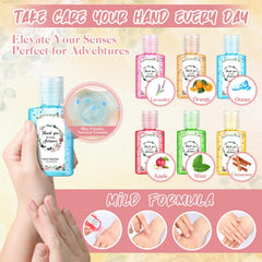 Frienda 1 oz mini hand sanitizers for easy on-the-go use.