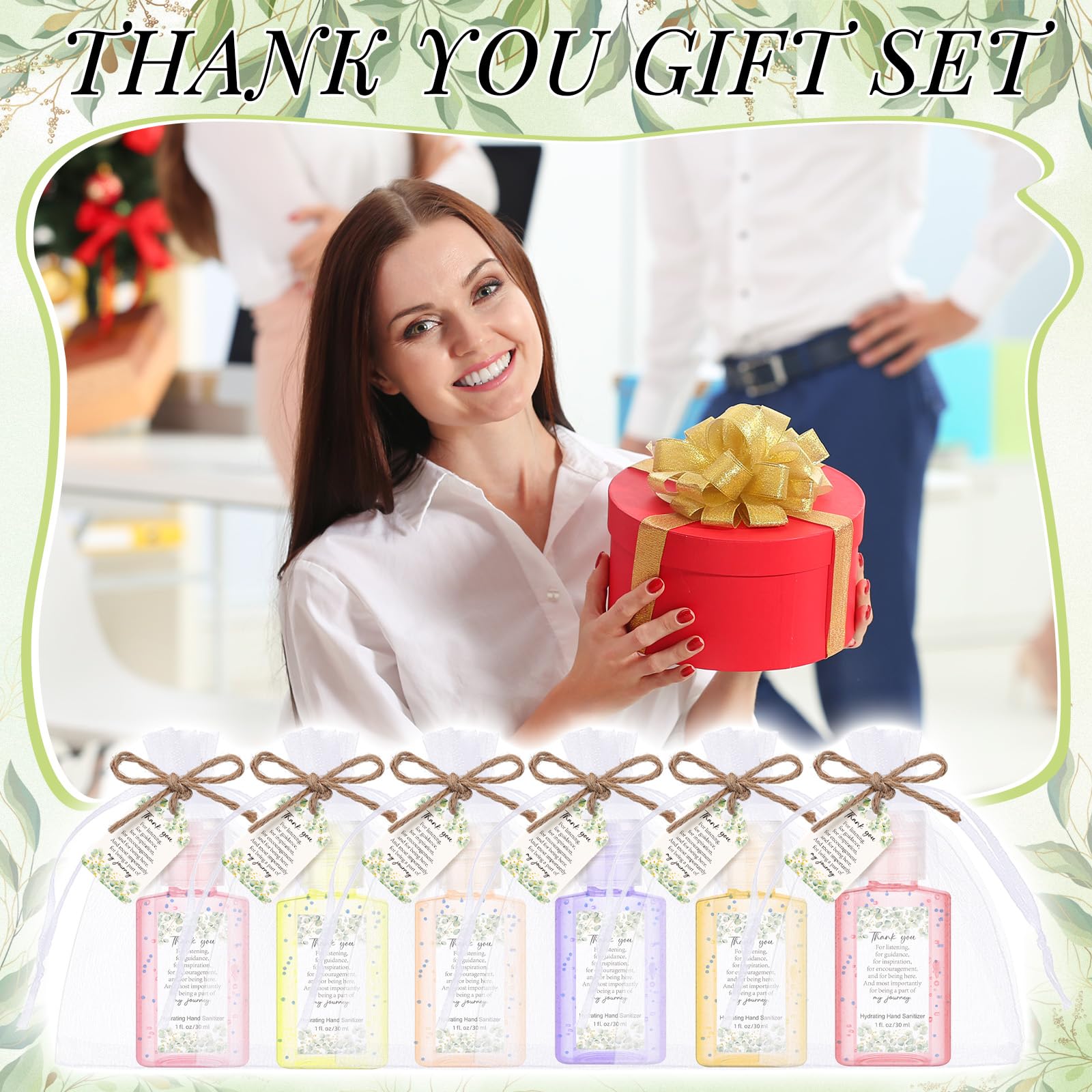Frienda 1 oz hand sanitizers in six fragrances for versatile use