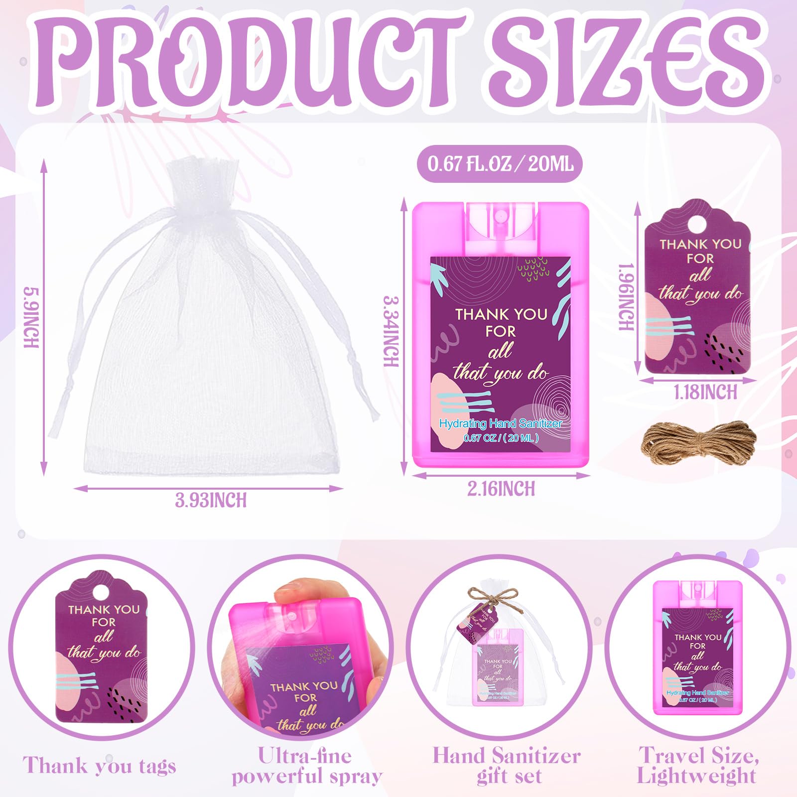 Frienda organza bag adds gift-ready presentation