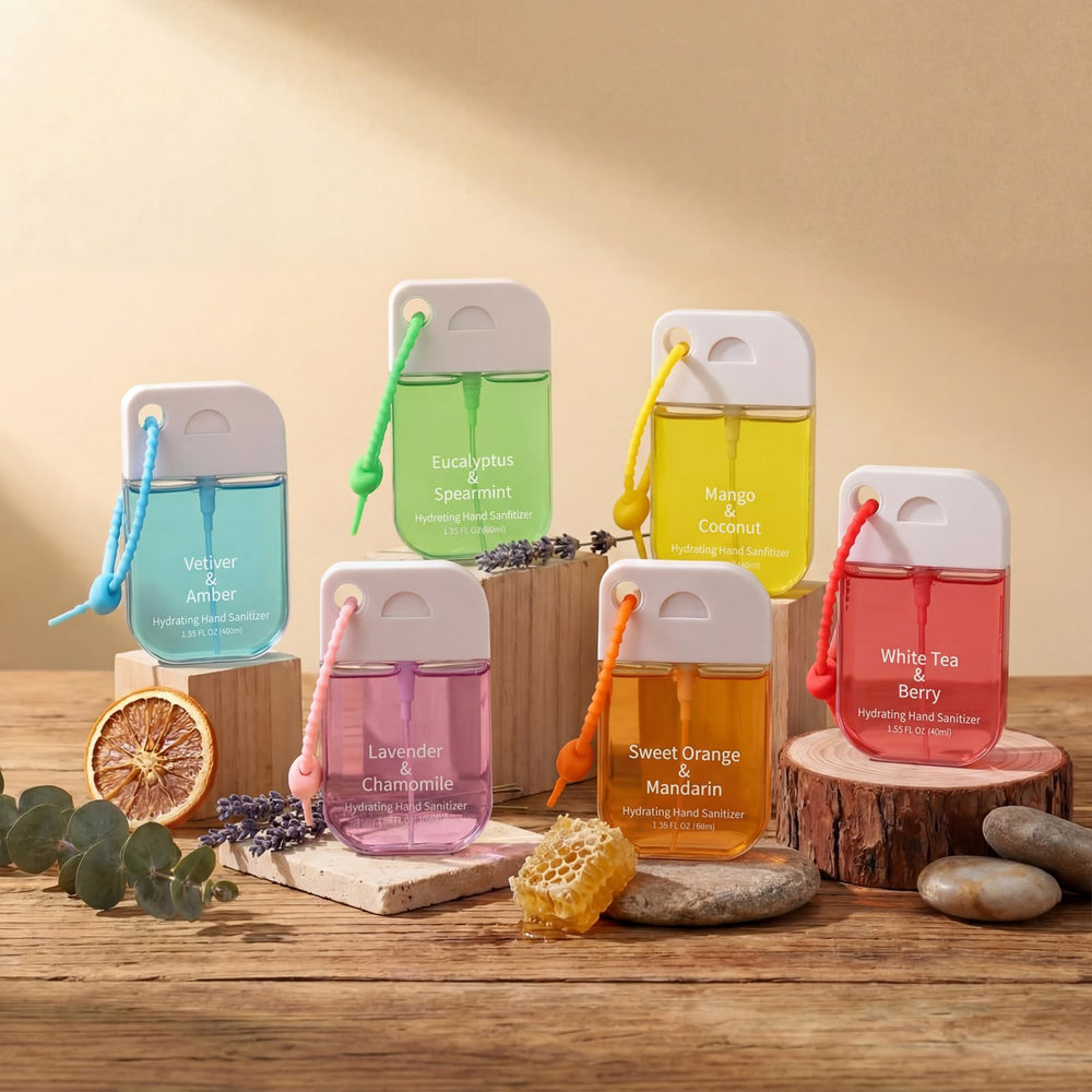 Frienda Portable 40ml travel bottle with lanyard for convenient access