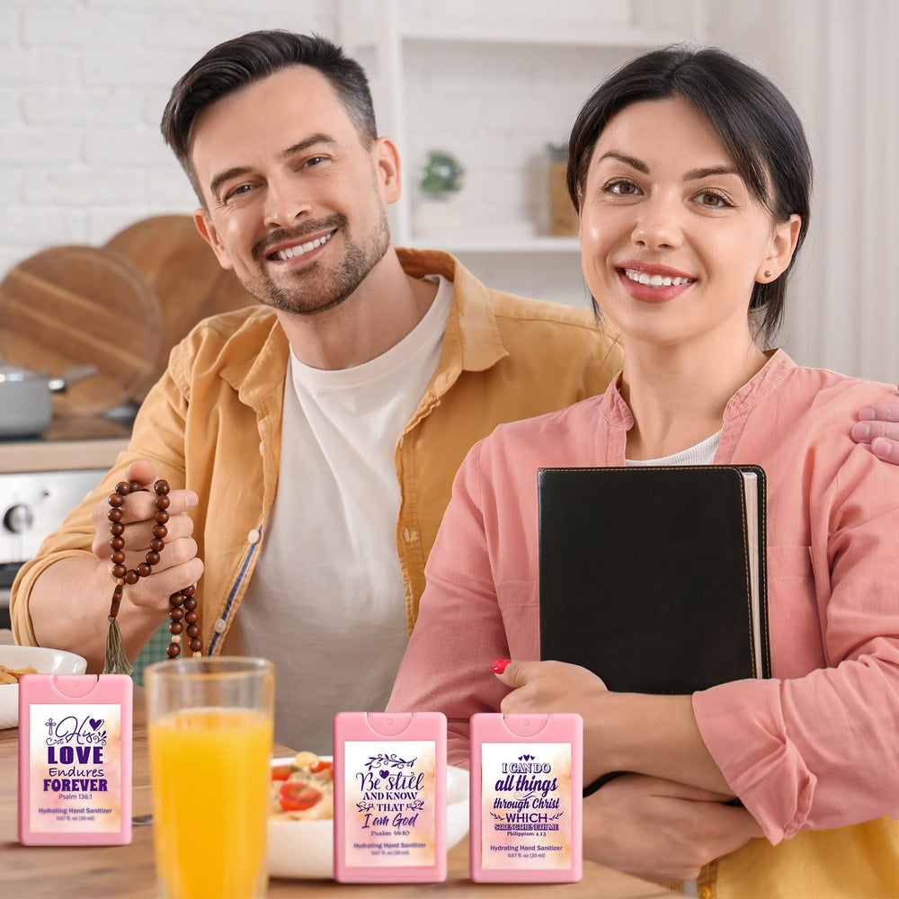 Frienda rose-scented hand sanitizer for a pleasant fragrance during sanitizing.