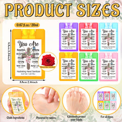 Frienda rosewater fragrance mini sanitizer spray ideal for church events and gifting