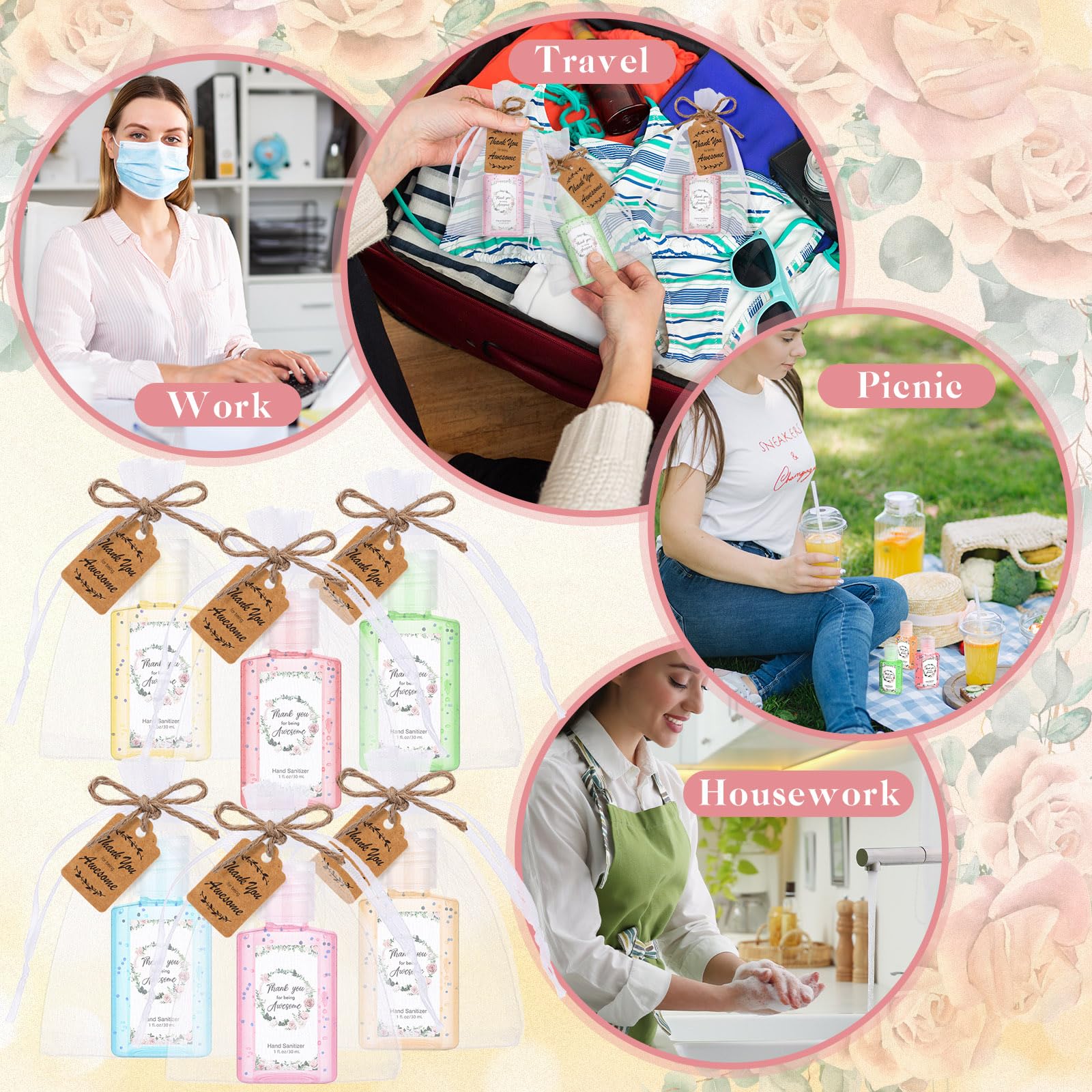 Frienda six fragrance options to suit different preferences.
