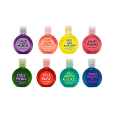 Frienda vanilla sanitizer close-up for office breaks and comfort.