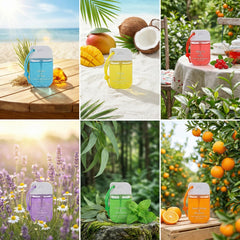 Frienda White Tea & Berry scent bottle provides a gentle, pleasant aroma