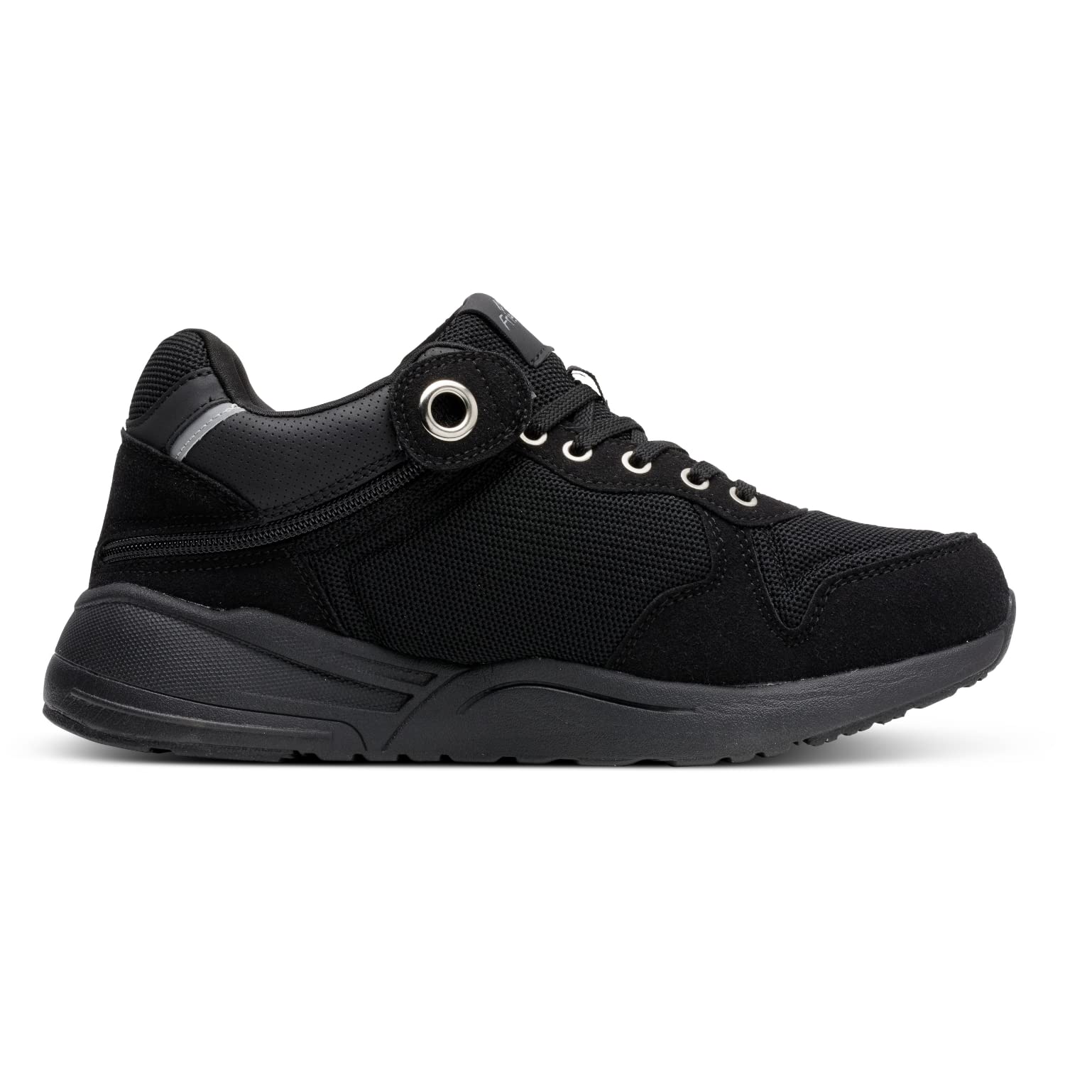 Friendly Shoes Excursion Low-Top entry portal for easy wear and independence.