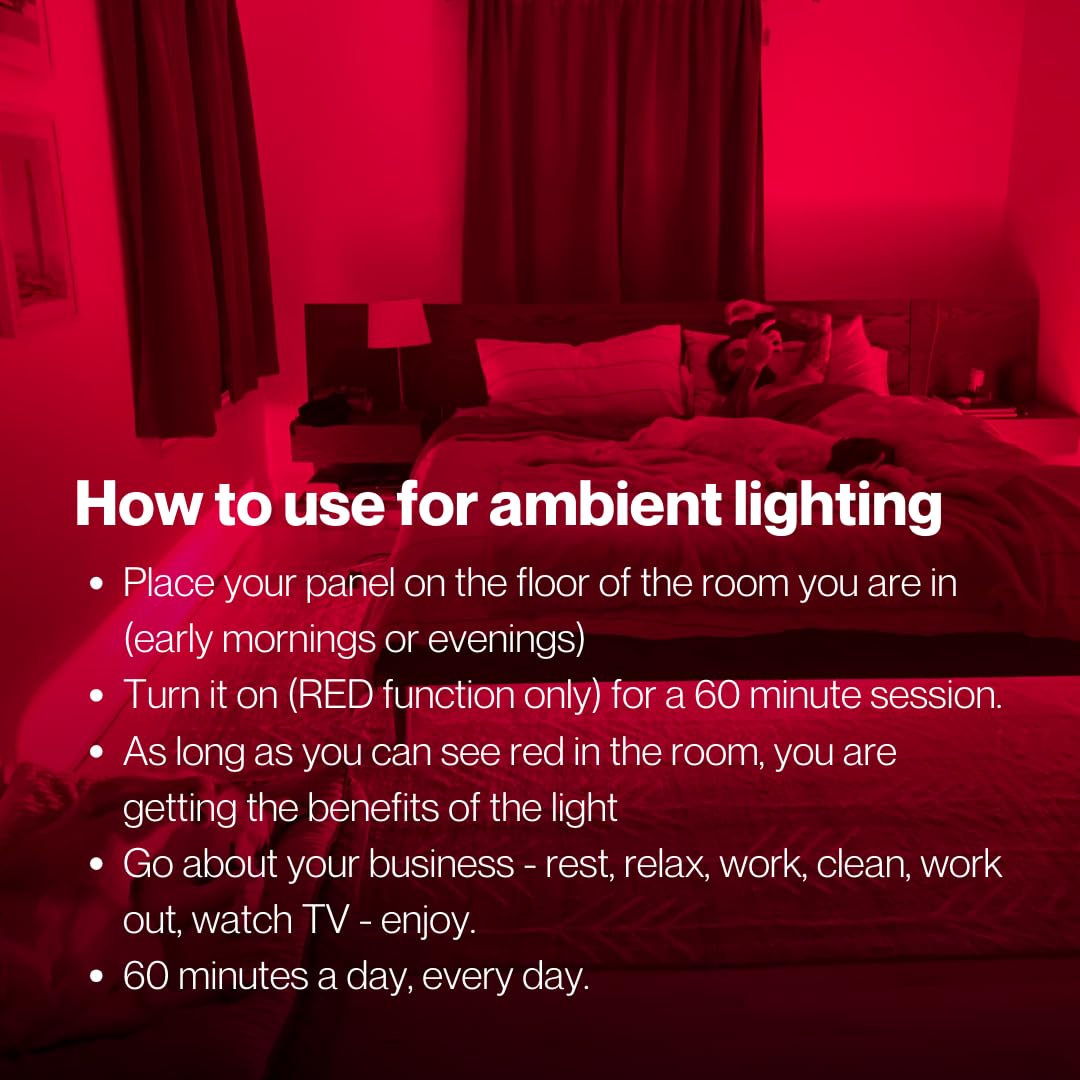 Fringe Red Light Panel in clinical setting illustrates professional use.