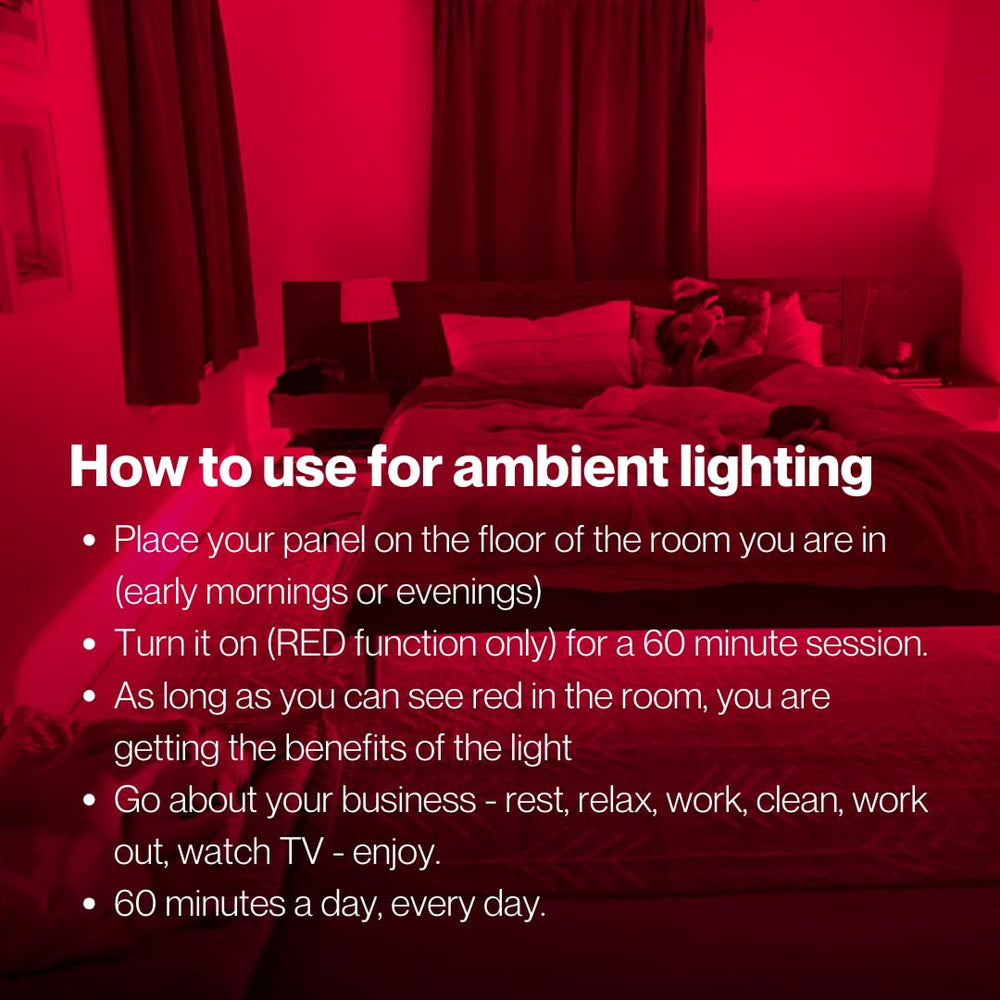 Fringe Red Light Panel in clinical setting illustrates professional use.