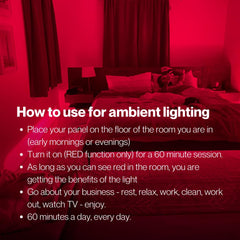 Fringe Red Light Panel in clinical setting illustrates professional use.
