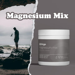 Fringe Triple Magnesium Mix scoop shows easy daily dosage.