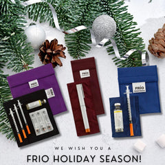 FRIO Duo soaking activation demonstrates water-activated cooling.