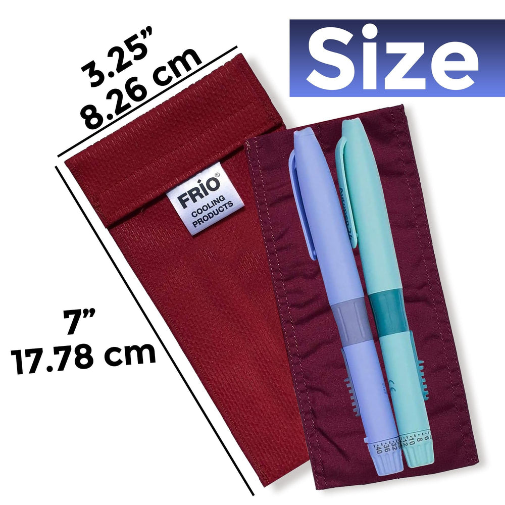 FRIO Duo travel-friendly design fits in bags and purses.