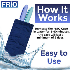 frio tsa-friendly insulin wallet ideal for secure airport travel.