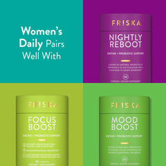 Friska Vitamin D bottle emphasizes bone health support