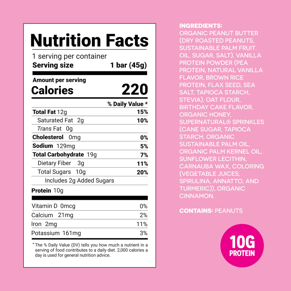 FRO PRO gluten-free and dairy-free label on wrapper