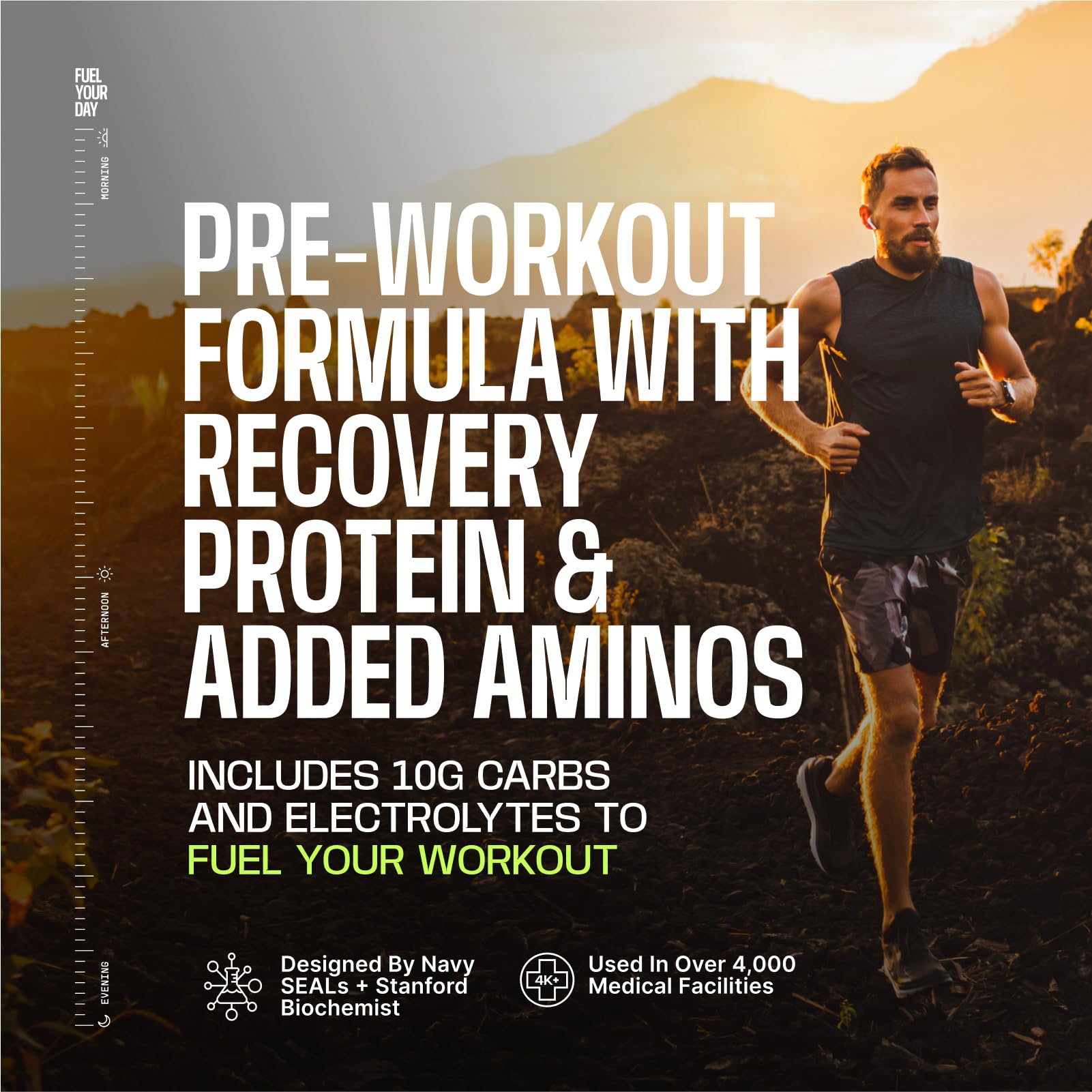 Frog Fuel Ultra energy shot bottle label highlights caffeine and collagen