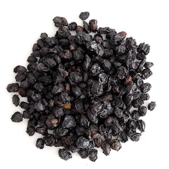 Frontier Co-op elderberries ready to rehydrate for drinks and treats.