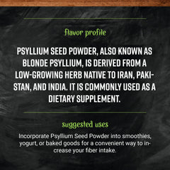 Psyllium Seed Powder stirred into liquid from Frontier Co-op for thickening ideas