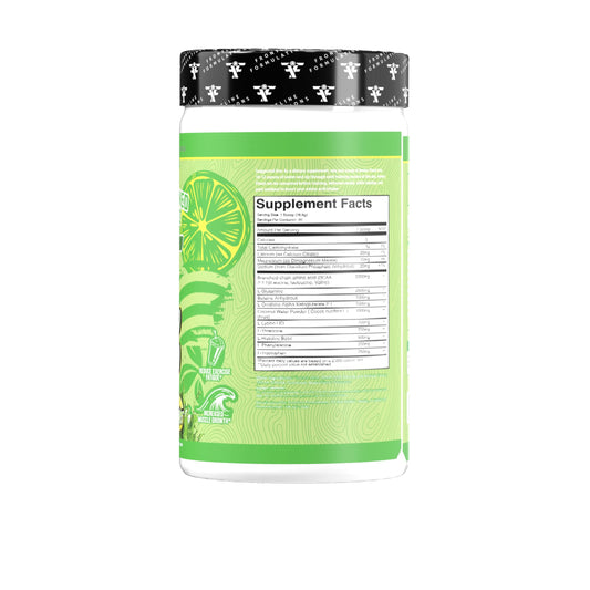 Frontline Formulations Amino Flood Margarita Twist drink ready to sip during training.