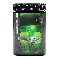 FRONTLINE FORMULATIONS Manhattan Project bottle for sustained energy during workouts.