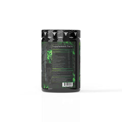 Manhattan Project powder being dispensed to boost intensity and endurance.