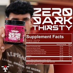 FRONTLINE FORMULATIONS Zero Dark Thirsty mixing into water for hydration