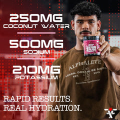 Frontline Formulations Zero Dark Thirsty pour scoop shows easy daily hydration