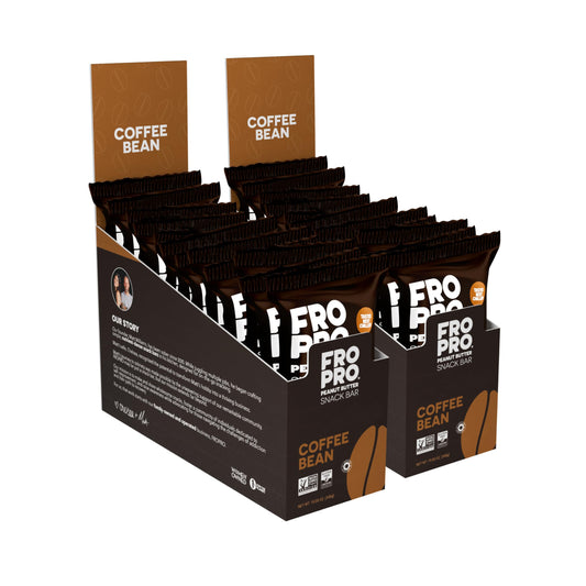 FROPRO Plant Protein Snack Bar wrapped, ideal for on-the-go protein boosts.