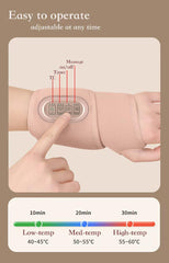 FRSNUG wrist wrap powered by a 3000mAh battery for two hours