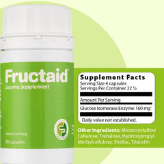 Fructaid on-the-go pack demonstrates portable support for travel.