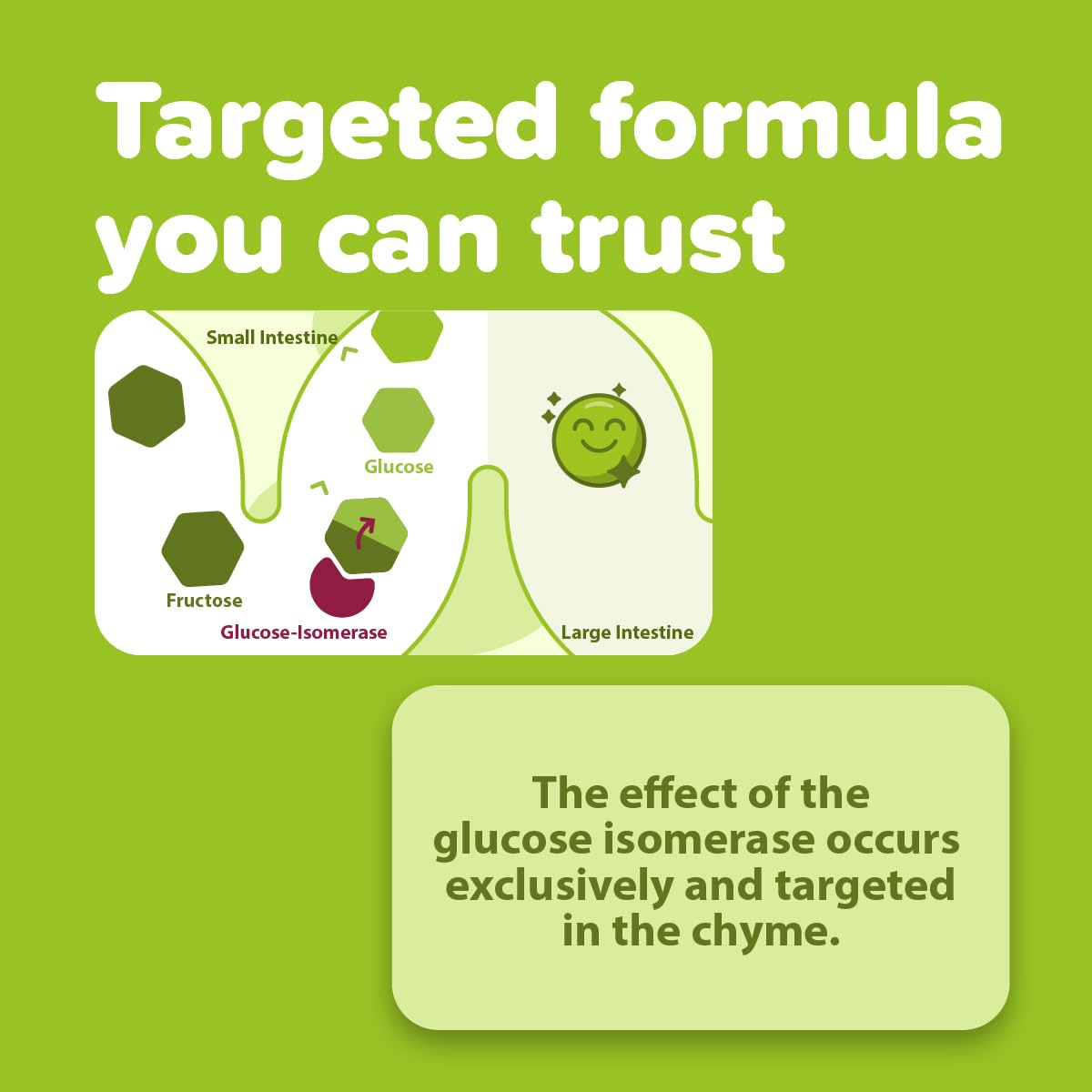 Fructaid packaging back image highlights ingredients and dietary compatibility.