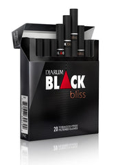 Close-up of Djarum Original Black Bliss cigarettes highlighting clove aroma