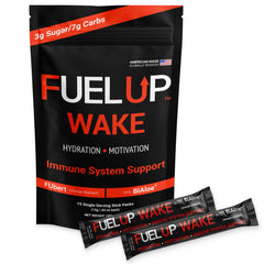 FU FUEL UP orange sherbet stick pack for on-the-go hydration and sustained energy
