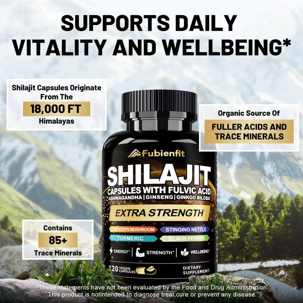 Fubienfit Shilajit capsules highlight Himalayan origin for authentic mineral sourcing