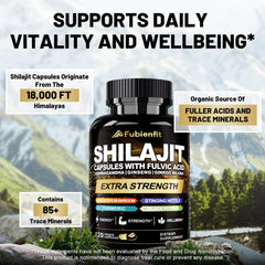 Fubienfit Shilajit capsules highlight Himalayan origin for authentic mineral sourcing