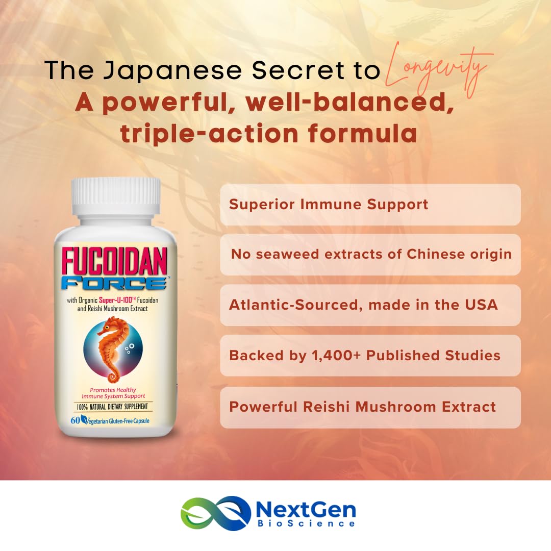 Wakame mekabu seaweed sources used in FUCOIDAN FORCE.