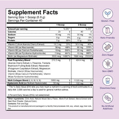 Fuel Multi Collagen bottle on kitchen counter, keto-friendly daily supplement