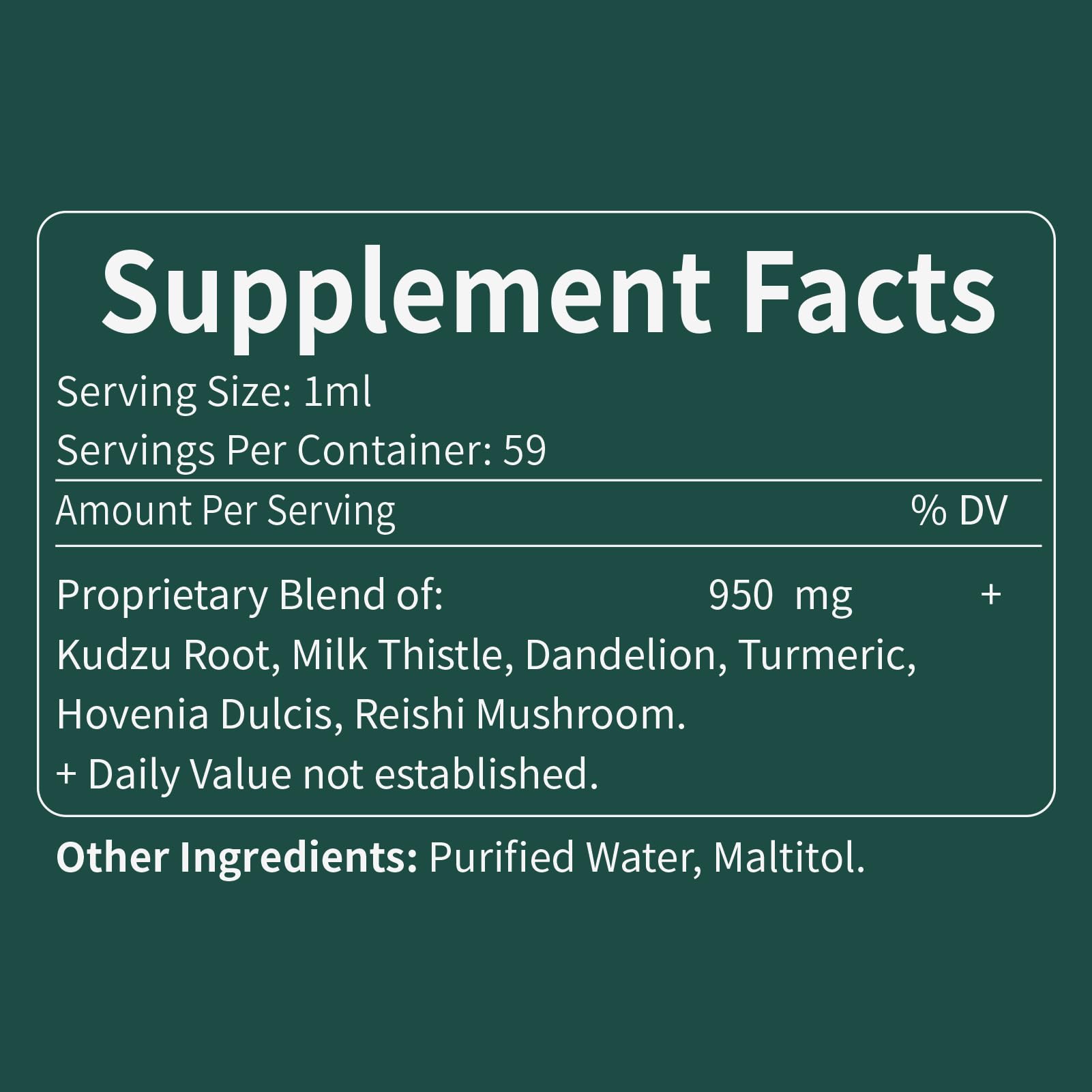 Herbal blend in Fuenvegtal Kudzu Drops supports detox-friendly habits
