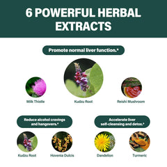 Close-up of Fuenvegtal Kudzu Drops label with natural ingredients