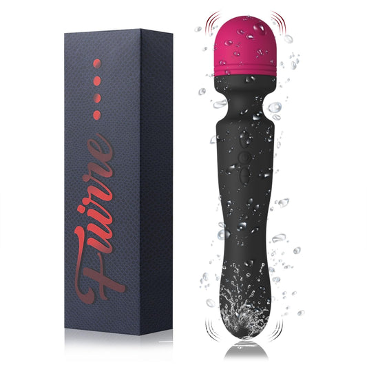 Fuirre cordless double-ended relaxation tool with dual heads for targeted deep tissue relief at home