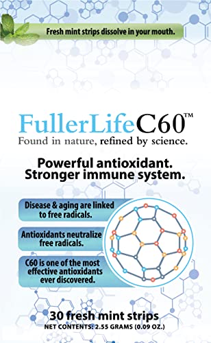 FullerLifeC60 carbon 60 strips tucked in a pocket for on-the-go use