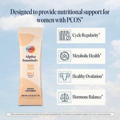 FullWell Alpha Inositol twice daily sticks for on the go dosing.
