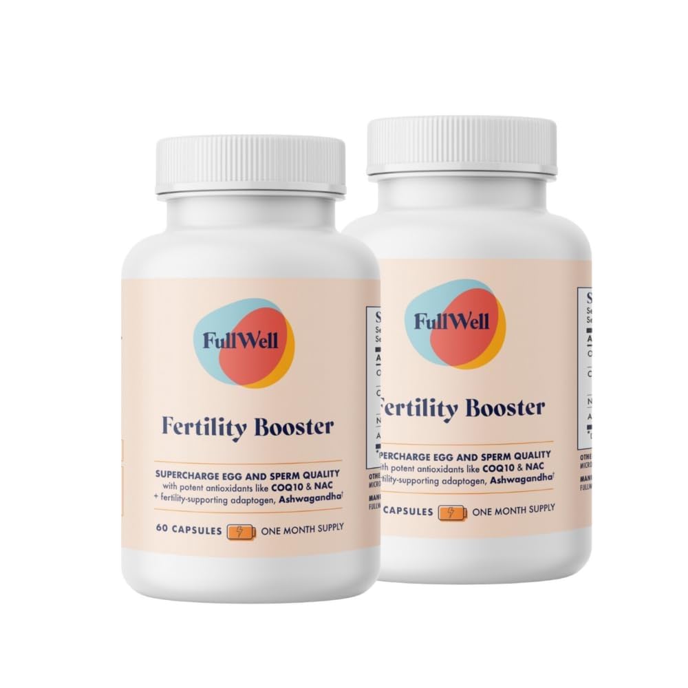 FullWell Fertility Booster bottle front view for daily conception support